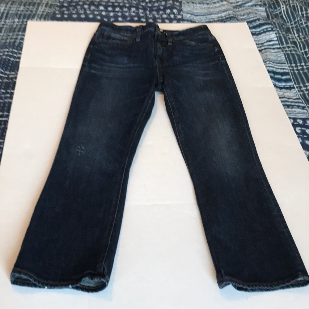 J Crew Billie Demi Boot Crop Jeans sz 27